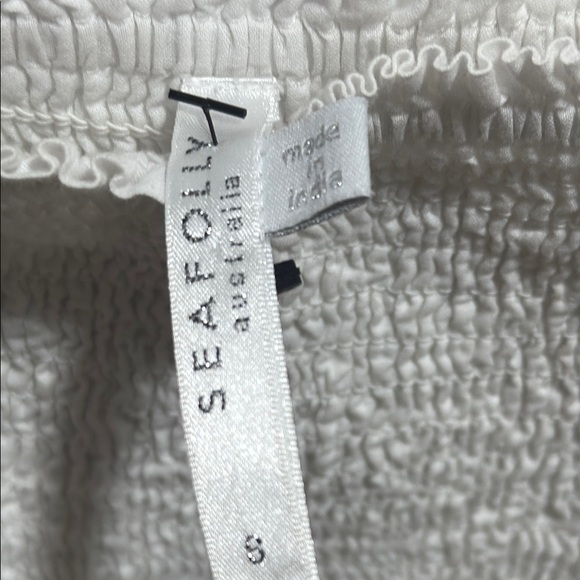 Seafolly White Tiered Sundress Maxi - Picture 6 of 6